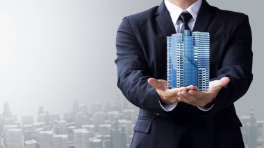 iş adamı oluşturmak modern sanayi