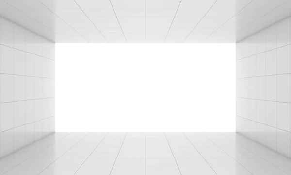 Beyaz duvar Oda arka plan, alan zemin