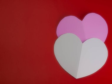 Parlak Sevgililer günü arka plan