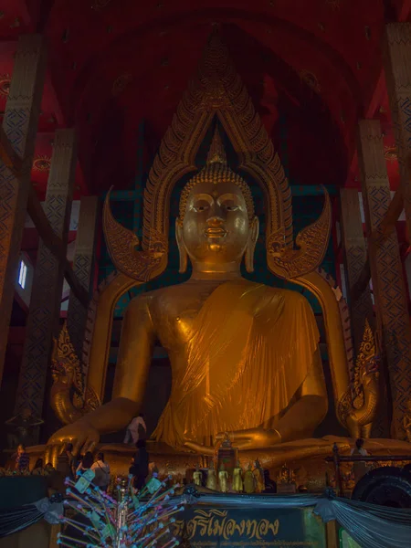 Phra sri mueangthong, Wat Tonson (Tonsn Temple ) — стоковое фото