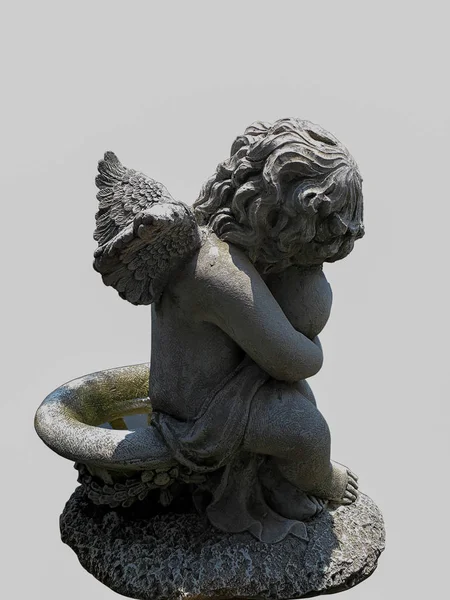 Cupid skulptur vackra statyer. — Stockfoto