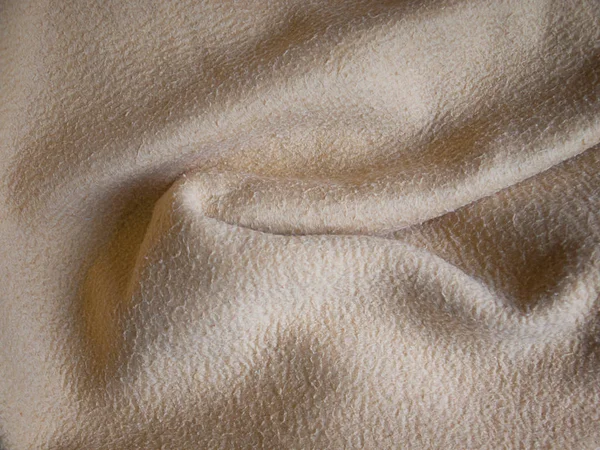 Tekstura tło włókienniczych zmięty — Zdjęcie stockowe