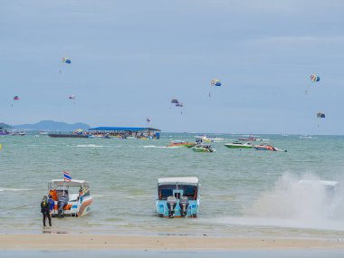 Ağustos 20, 2017, şehir Pattaya manzara. 