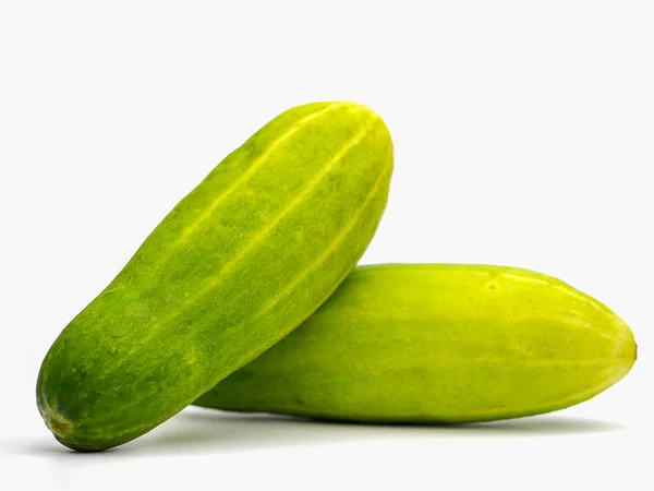 Fresh cucumbers , healthy food. — Stock Photo, Image