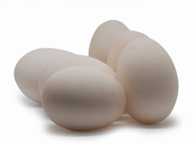 Closeup ördek yumurta, sağlıklı gıda.