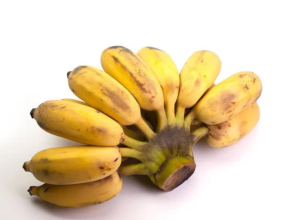 Plátano cultivado, fruta sana . — Foto de Stock