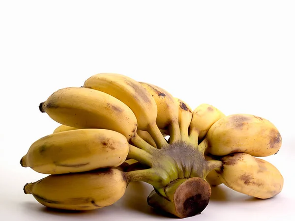 Plátano cultivado, fruta sana . — Foto de Stock