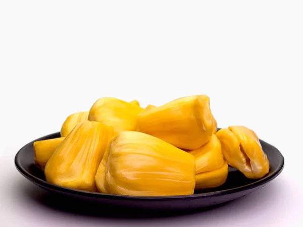 Jackfruit izolované na bílém pozadí. — Stock fotografie