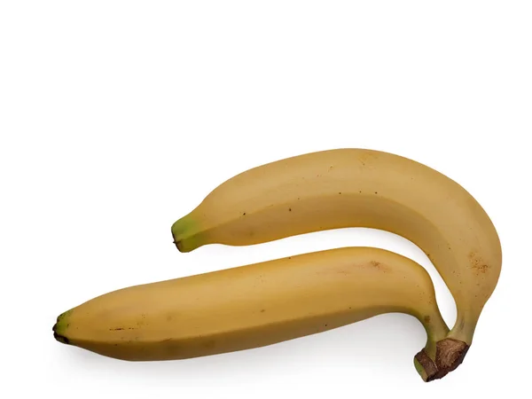 Кавендішський банан (відсічний контур ) — стокове фото