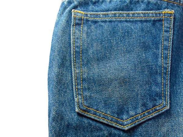 Arka plan için kot pantolon cebi — Stok fotoğraf
