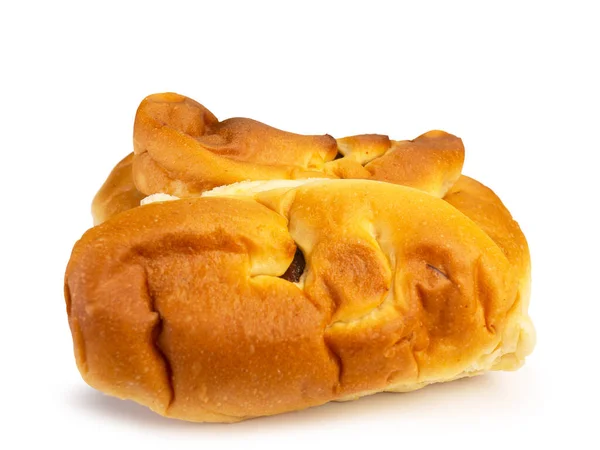 Rozdrobniony Chleb Wieprzowy Wyizolowany Białym Tle Ścieżkę Wycinania — Zdjęcie stockowe