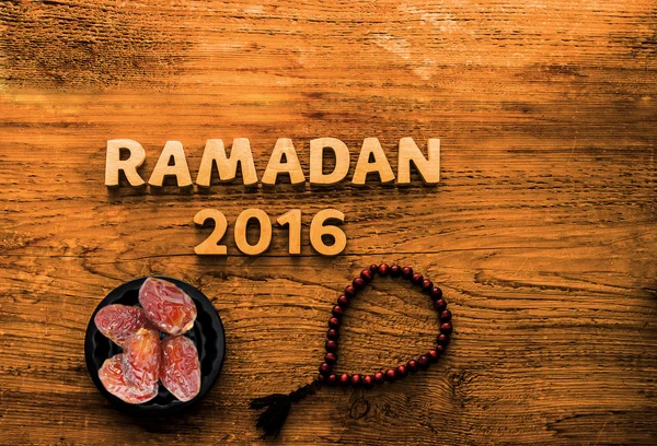 Palabra y signo de ramadán — Foto de Stock