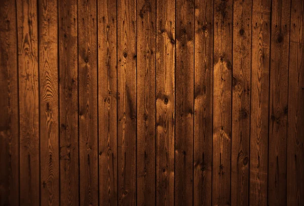 Brown wooden fence panels — Stock Photo, Image