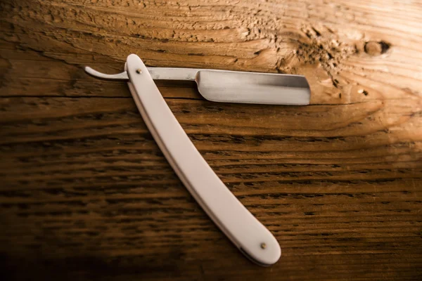 Old straight razor — Stock Photo, Image