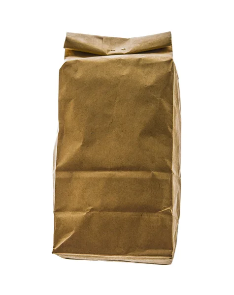 Brown paper lunch ba — Stock Photo, Image