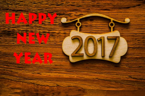 Happy new year text — Stock Photo, Image