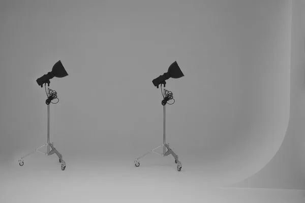 Photo Studio με φωτισμό. — Φωτογραφία Αρχείου