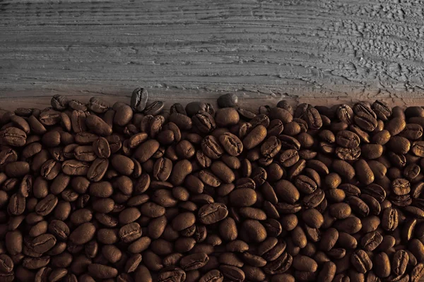 Café em textura de madeira — Fotografia de Stock