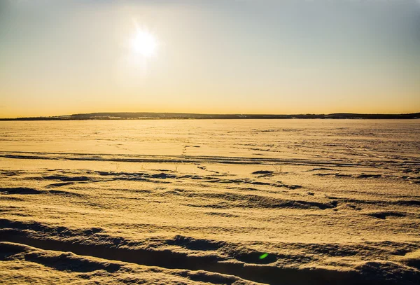 Calm sea during sunset — Stock Photo, Image