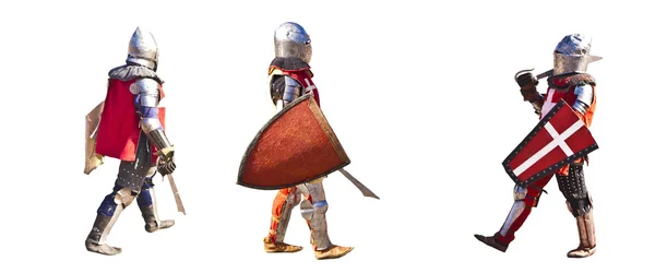 中世纪骑士盔甲 — 图库照片