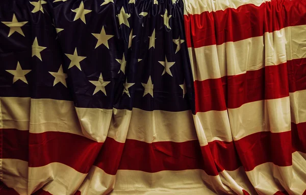 Старий американський прапор — стокове фото