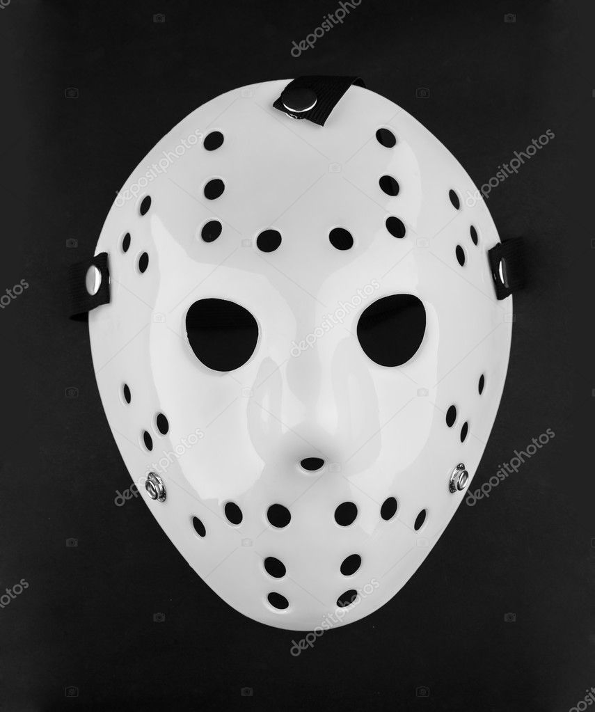 White plastic hockey mask Stock Photo ©borjomi88 126842902