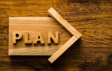 ahşap harf kelime planı