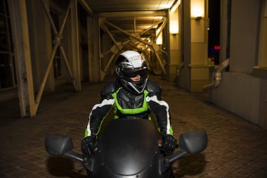 motosikletçi sürme süper spor Bisiklet 