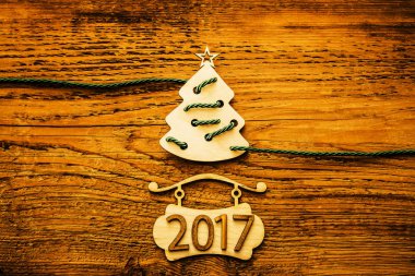 Snew yıl tatil kartı 