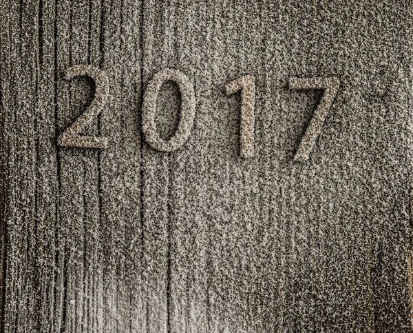 Happy new year 2017 card — Stock Photo, Image