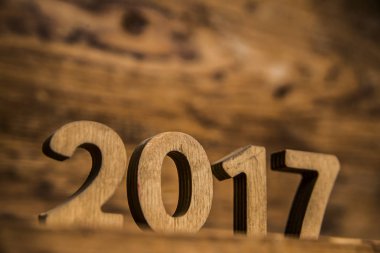 Mutlu yıllar kartı.  