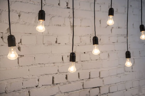 Retro light bulbs — Stock Photo, Image