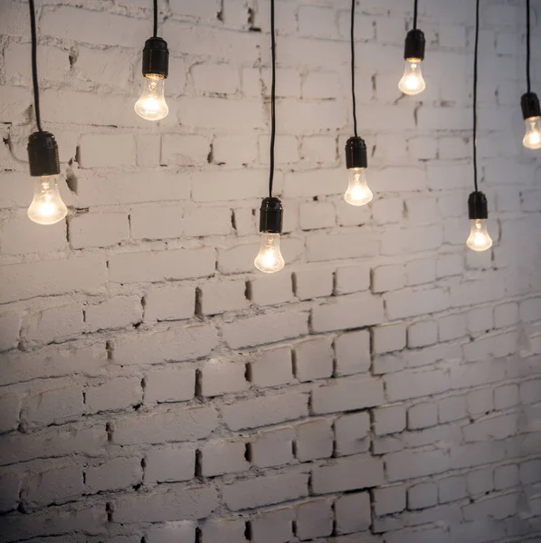 Retro light bulbs — Stock Photo, Image