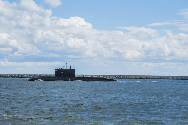 Submarino atômico Borei — Fotografia de Stock