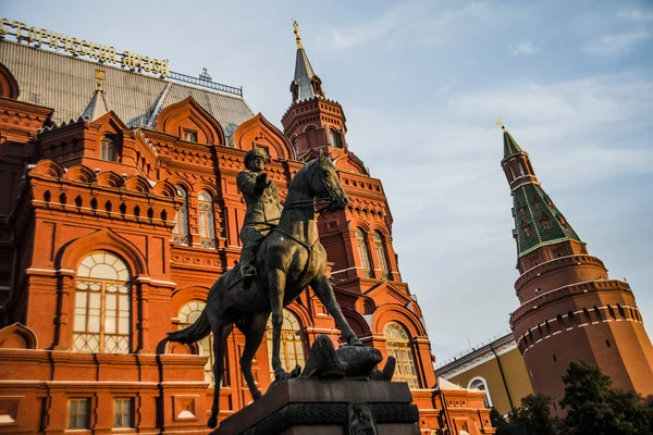 Monumento ao marechal Georgy Zhukov — Fotografia de Stock