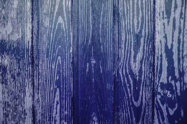 Stare Malowane Niebieski Drewniany Płot Tekstury Tła Brudny Retro Wieku — Zdjęcie stockowe