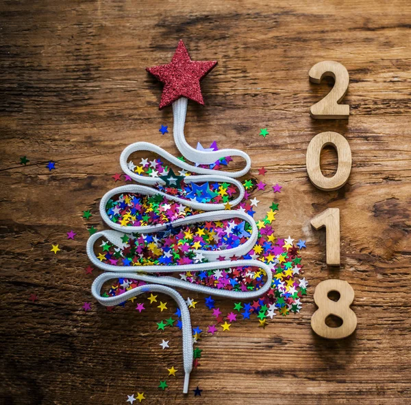 Feliz año nuevo tarjeta — Foto de Stock