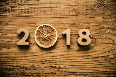 Mutlu yıllar kartı. 