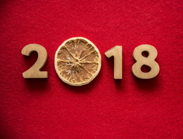 Felice anno nuovo carta — Foto Stock