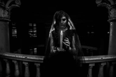 Gotik cadı Halloween