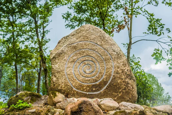 Antike Druiden Spiralschmuck — Stockfoto