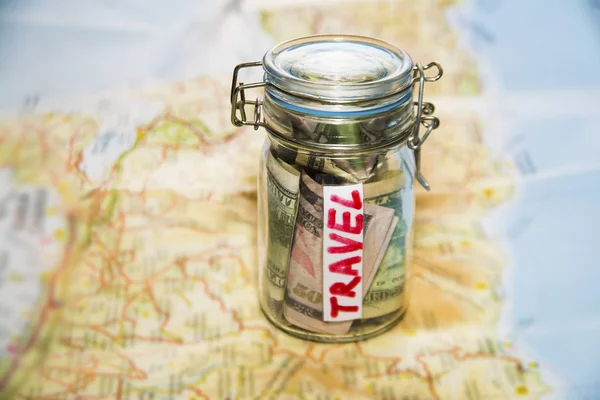 Travel budget - vacation money savings