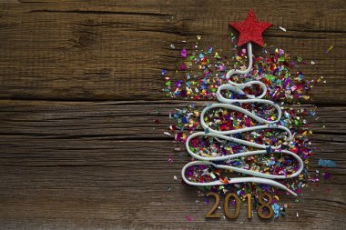 Mutlu yıllar kartı.