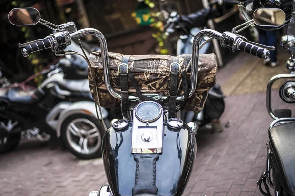 Detail na motocyklu - otáčkoměr. — Stock fotografie
