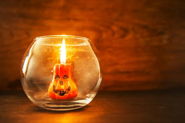 Turuncu kabak Jack-O-Lantern — Stok fotoğraf