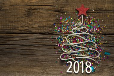 Mutlu yıllar kartı.