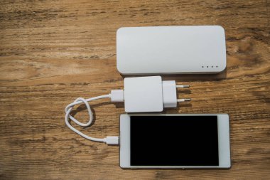 Beyaz modern smartphone