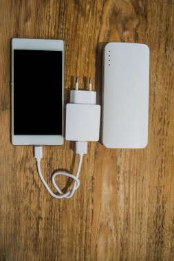 Beyaz modern smartphone