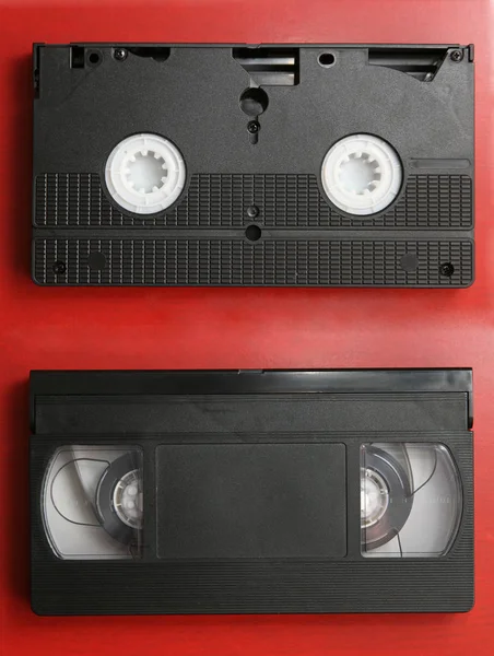 VHS videó kazetták — Stock Fotó