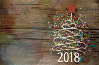 Mutlu yıllar kartı.